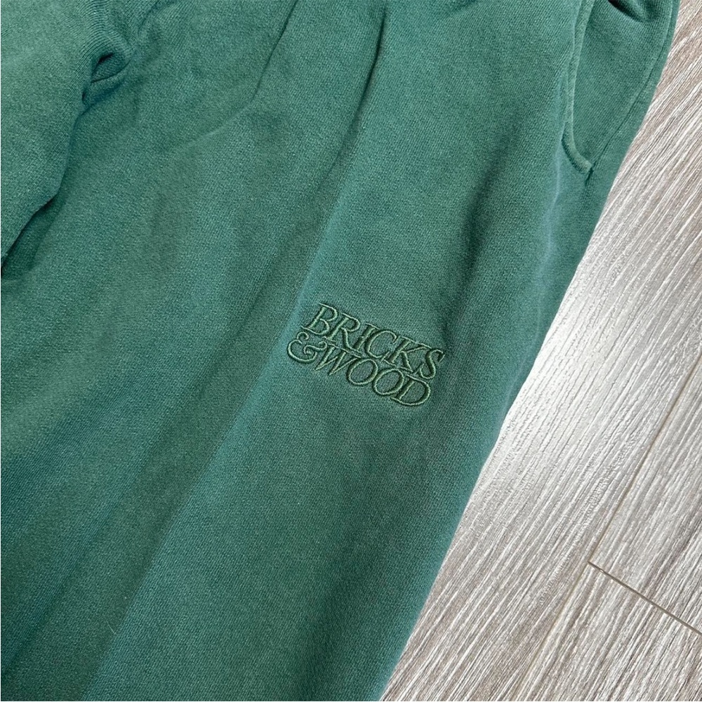 Bricks & Wood Green Hoodie Sweatpants Set - Picture 3 of 7